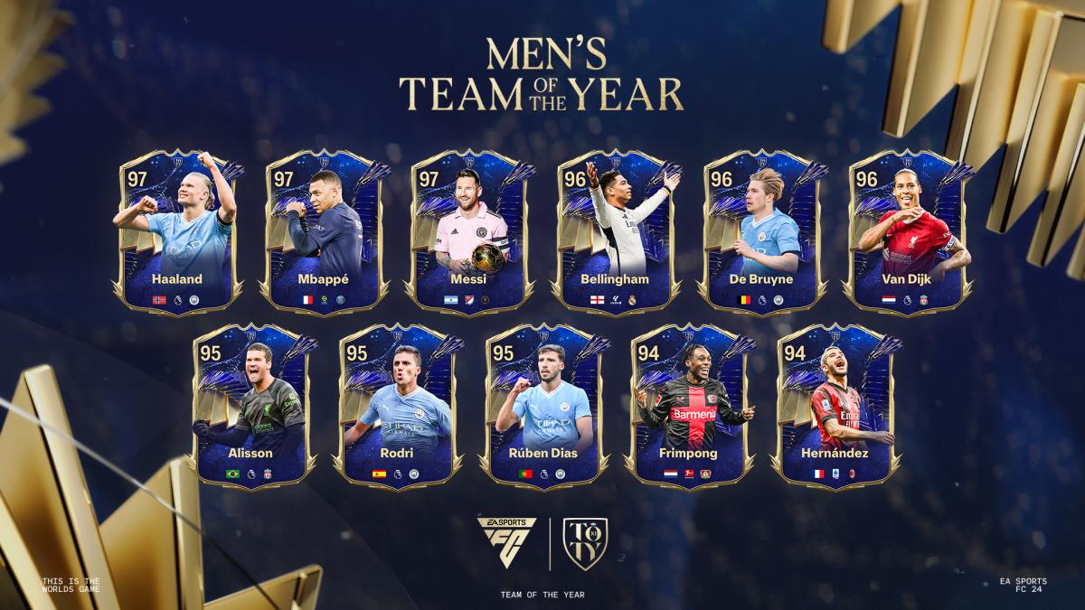 EA Sports FC 24 Men's TOTY.